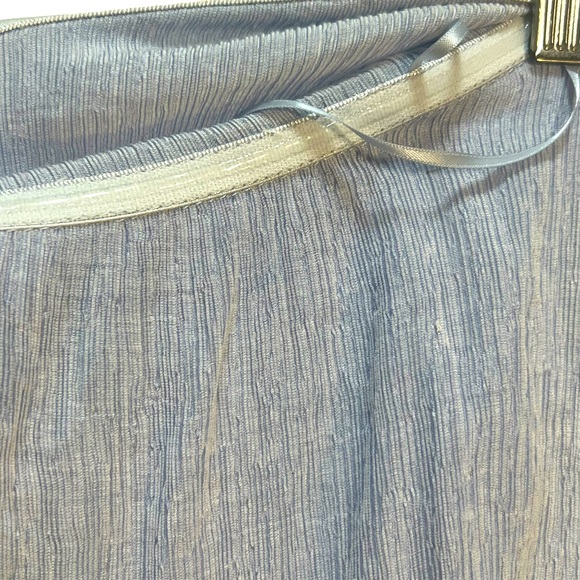 ⭐️LUSH⭐️ Blue/Navy Strapless Shorts Romper    SZ L - Picture 5 of 6